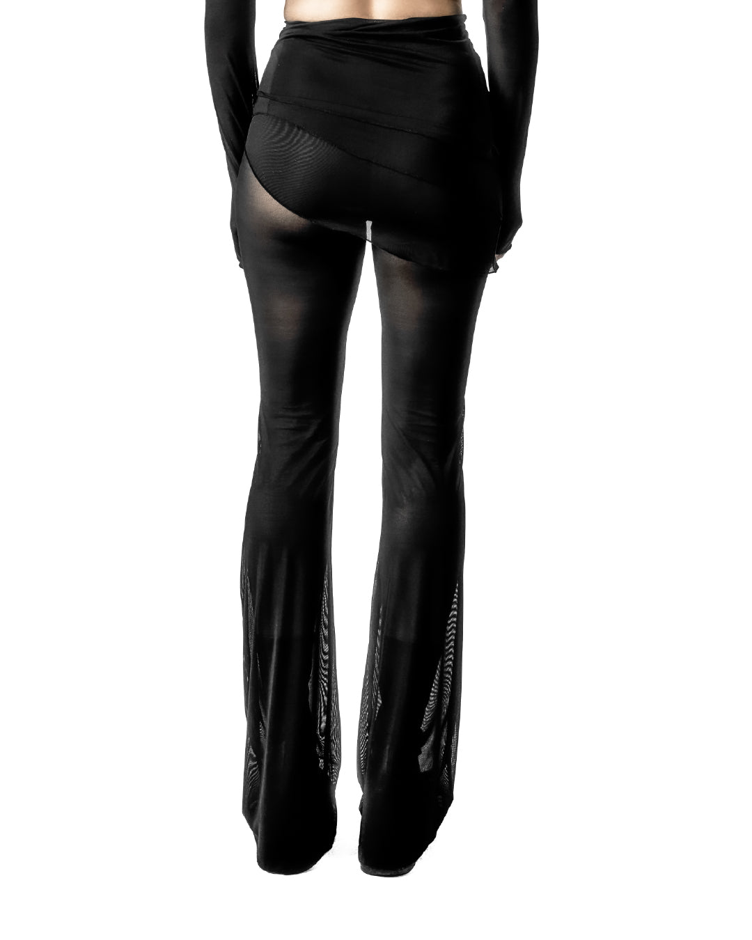 CROSS CUT TULLE PANTS