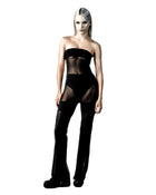 DARK TAPE JUMPSUIT