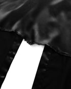 TORN BACK SATIN SHIRT