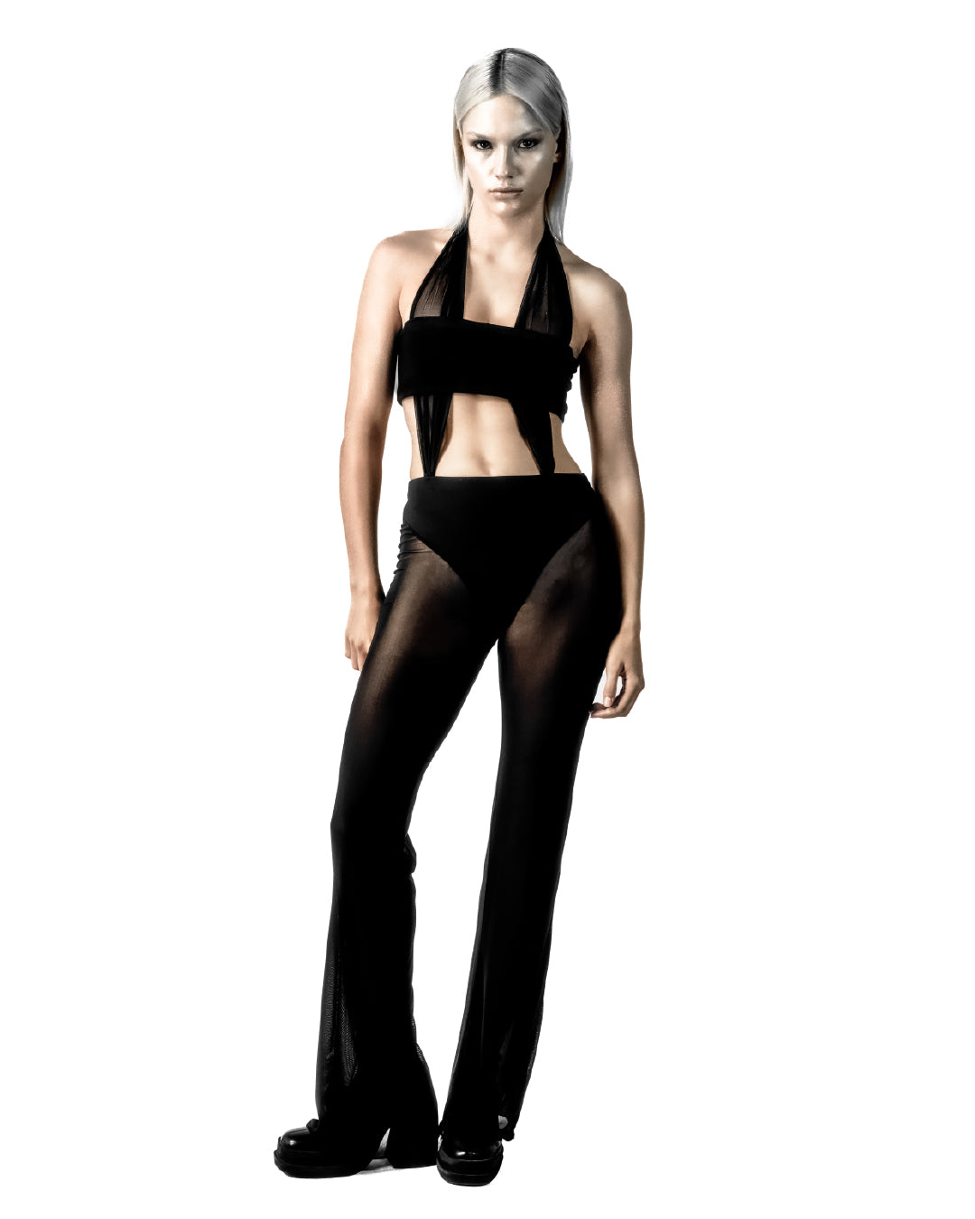 SUSPENDER JUMPSUIT