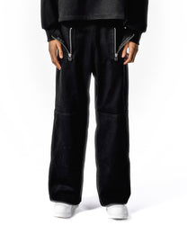TRIANGLE SHAPE ZIPPER JEANS