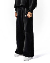 TRIANGLE SHAPE ZIPPER JEANS